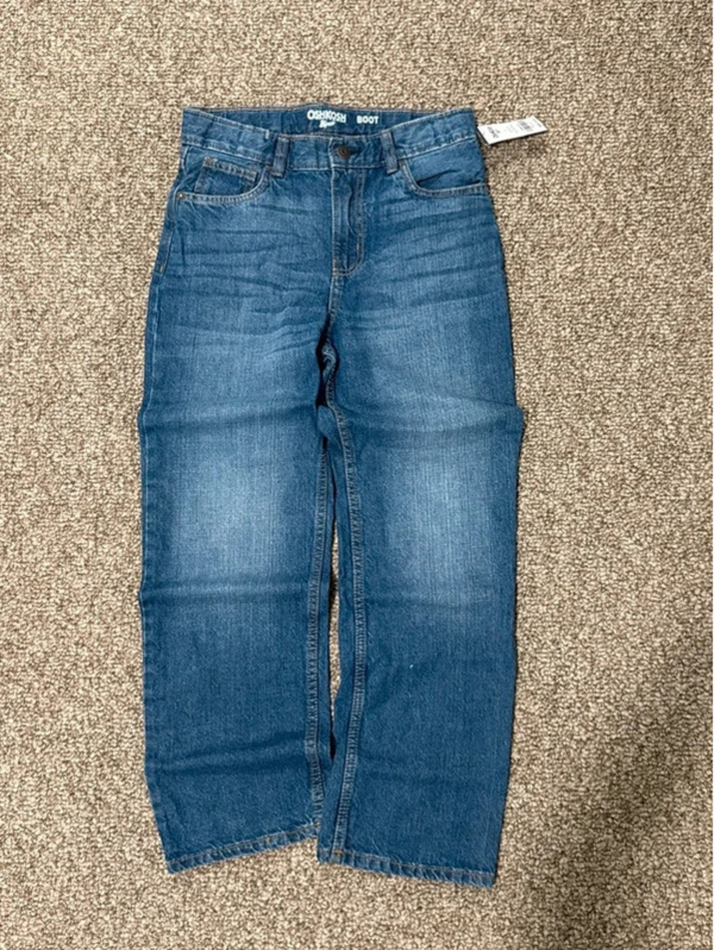 NWT OshKosh B’gosh Bootcut Jeans Kids Size 12R Y2K
